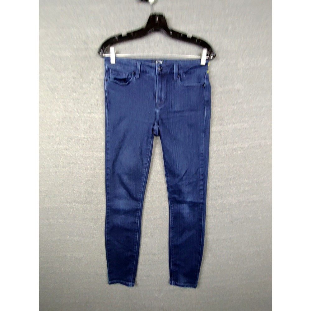 Paige Womens Jeans 28 Blue Denim Verdugo Ankle Skinny Boho Chic Sleek Capsule
